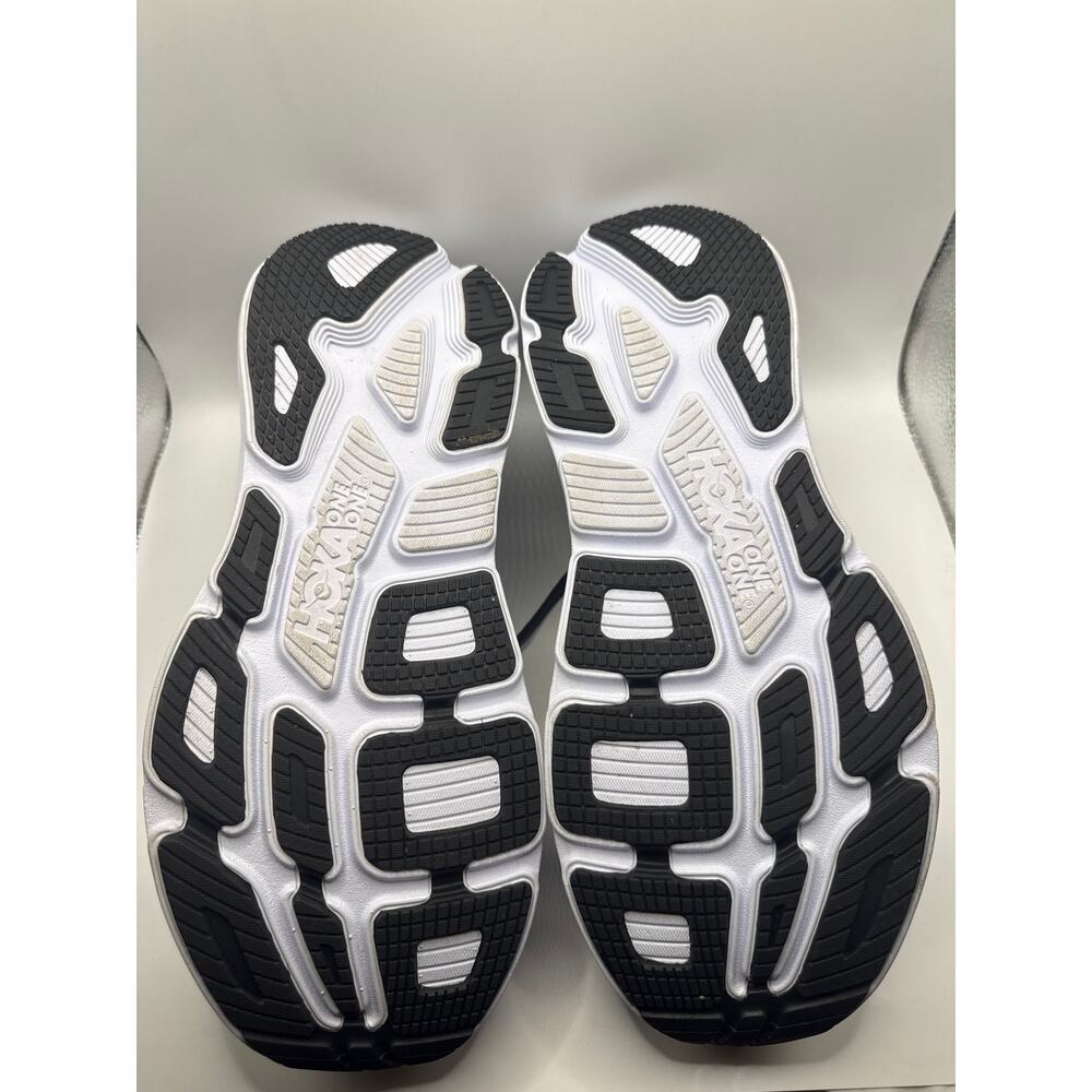 HOKA ONE ONE Bondi 6 Black Running Shoes Men’s Size 12 Athletic Sneakers - Picture 8 of 8